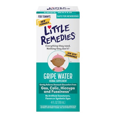 Little Remedies Gripe Water for Baby Gas Colic or Hiccups - 4 fl oz