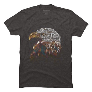 Men's Design By Humans WILD EAGLE By Dandingeroz T-Shirt - 1 of 4