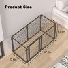 Dog Crate Kennel for Small Medium Large Dogs Indoor Outdoor Playpen Pet Cage with Door for Yard Travel or Home Use - LAOTIES - 4 of 4