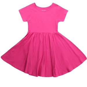 Just Love Girls Twirl Dress Girls Short Sleeve Twirly Skater Dress - 1 of 1