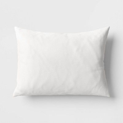 Feather Filled Lumbar Throw Pillow Ivory - Threshold™ : Target