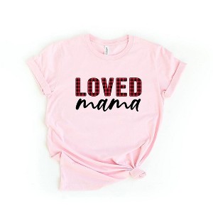 Simply Sage Market Women's Loved Mama Short Sleeve Graphic Tee - 1 of 4
