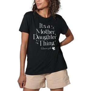Women's Gilmore Girls It's A Mother Daughter Thing Loose T-Shirt - 1 of 4