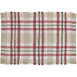 Park Designs Cozy Christmas Chindi Placemat Set Of 4 - 1 of 4