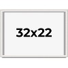 PosterPalooza | Shadow Box 1.5" Depth Silver Picture Frame - UV Acrylic, Backing Board, Hanging Hardware - 2 of 4