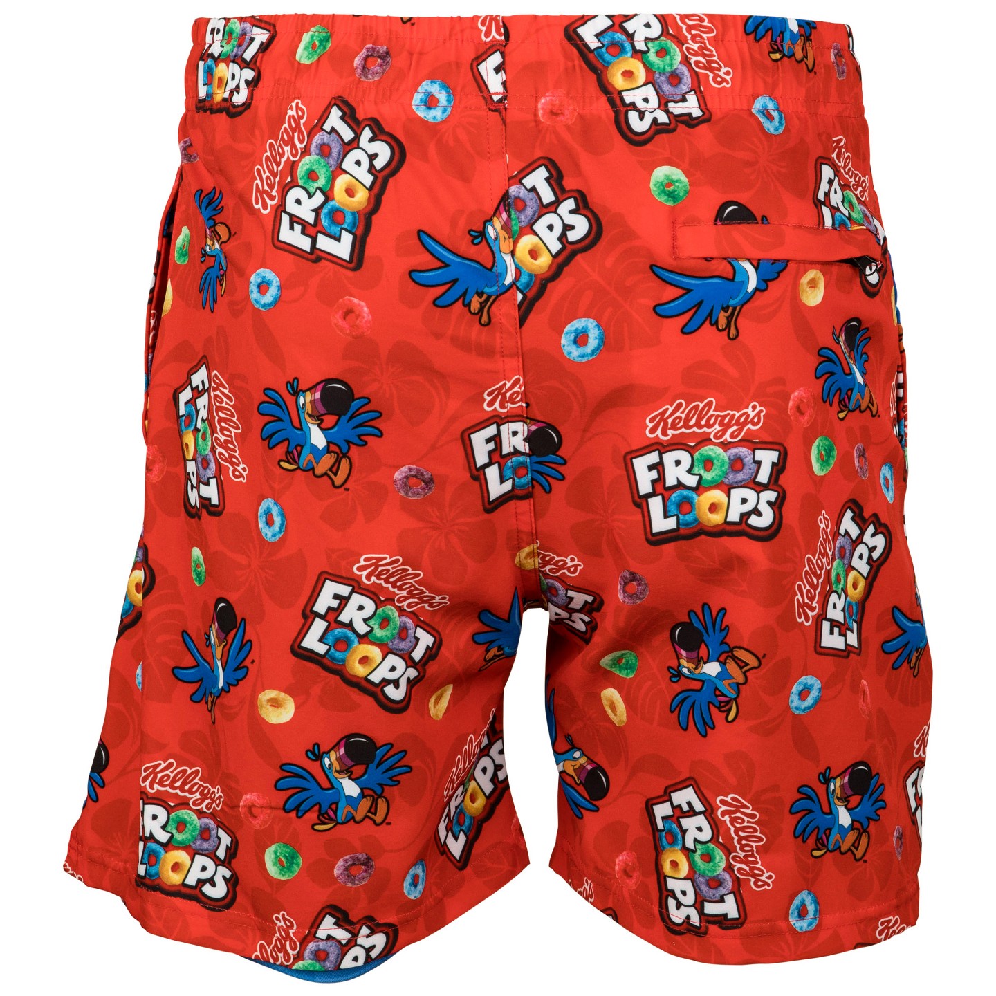 Froot Loops Mens Froot Loops Cereal 6" Inseam Lined Swim Trunks - XLarge (40-42) — фото 6