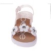 bebe Girl's Sandals - Cute and Charming Sandals, Open Toe Summer Sandals for Toddlers - 4 of 4