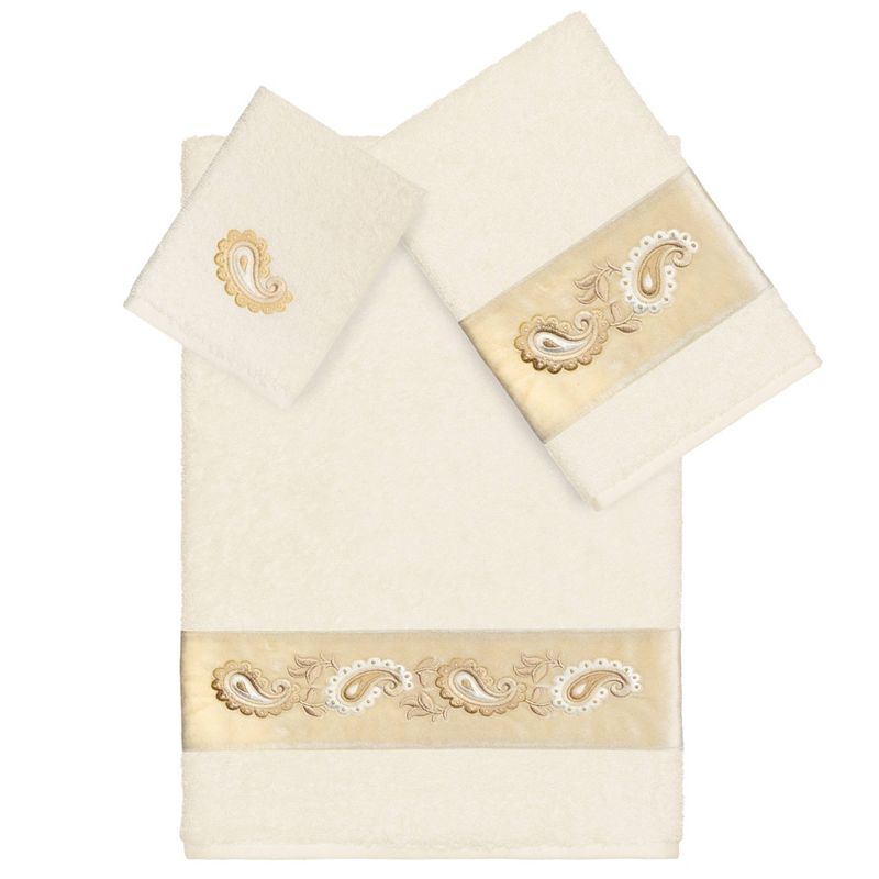 Mackenzie Design Embellished Towel Set - Linum Home Textiles, 1 of 10