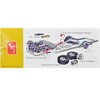 Skill 2 Model Kit 1963 Ford Mustang II Concept Car 1/25 Scale Model by AMT - 2 of 4