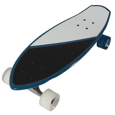 Kryptonics 23" Mini Fat Cruiser Board - White/Blue