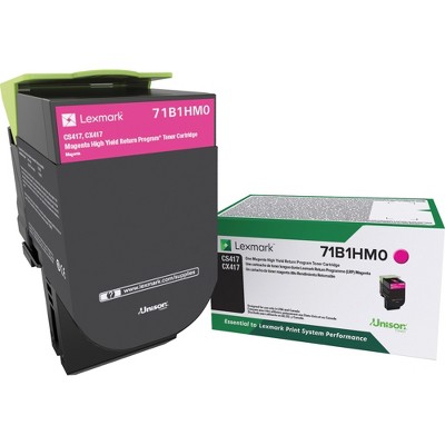 Lexmark Original Toner Cartridge - Magenta - Laser Printer Drums and Toner (71B1HM0)