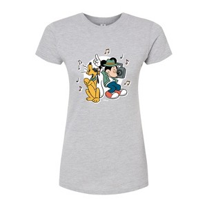 Women's - Disney - Mickey & Friends Fitted Graphic T-Shirt - 1 of 3