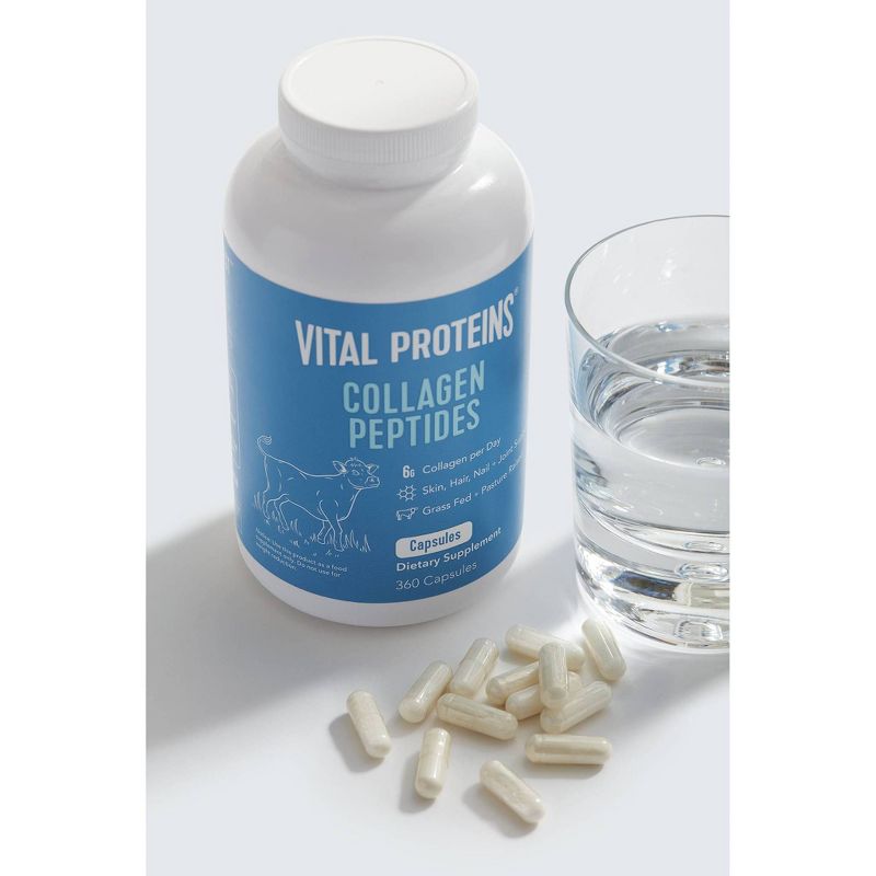 Vital Proteins Collagen Peptides Dietary Supplement Capsules - 360ct, 6 of 11