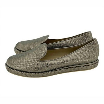 Women's Wo's Leather Flats - Tapeet Vicini