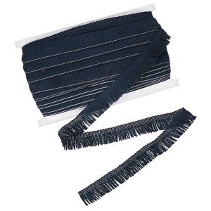Unique Bargains Polyester Boho Durable Multipurpose Tassel Fringe Trim 27 Yards 1 Inch 1 Pc - 1 of 4