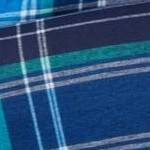 blue plaid