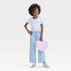 Girls' Short Sleeve Textured Knit T-Shirt - Cat & Jack™ - 3 of 3