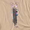 Powerpuff Girls Bubbles Streak Adult T-Shirt - 2 of 4