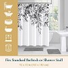 LunaLulinlk Shower Curtain with Hooks – Heavy-Duty Mold/Mildew-Resistant - 3 of 4