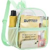 Clear Small Backpack  Transparent Backpack for Concert, Beach, Work, Travel & Sporting - 2 of 4