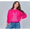 Simply Sage Market Women's Graphic Sweatshirt Easter Elements Bunny - 2 of 4