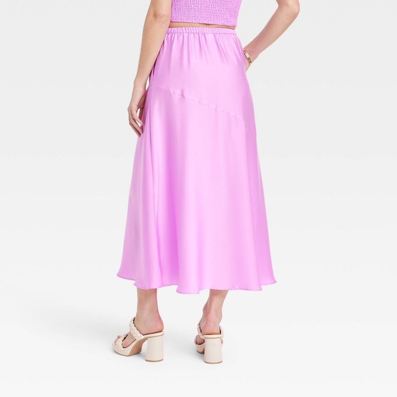 Women's Maxi A-Line Slip Skirt - A New Day™, 3 of 7