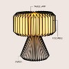 JONATHAN Y Zelda 12.8" Modern Art Deco Paper Pleated Shade Accent LED Table Lamp - 3 of 4