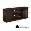 Hotraffy 58in Farmhouse TV Stand and Entertainment Center - 3 of 4