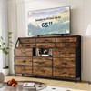 14-Drawer Dresser with Wood Top & 2 Shelves | Large Fabric Storage Organizer for Bedroom, Living Room & Closet - 4 of 4