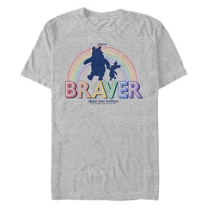Men's Winnie the Pooh Braver Than You Believe T-Shirt - 1 of 4