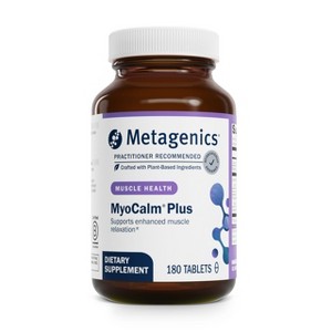 Metagenics MyoCalm Plus, Passionflower & Valerian, Enhanced Calcium & Magnesium, Muscle Relaxation & Comfort Support, 180 Tablets, 60 Servings - 1 of 4