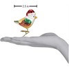 Old World Christmas Blown Glass Clip-On Ornament for Christmas Tree, Santa Bird - 3 of 3