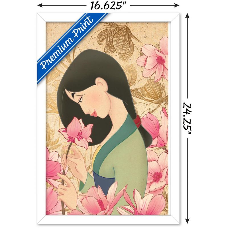 Trends International Disney Mulan - Flower Framed Wall Poster Prints, 3 of 7