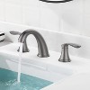 Coucheta 8" Widespread Bathroom Faucet - for 3-Hole Sink with Pop-Up Drain & Supply Lines, Available in Multiple Finishes & Pack Options - 2 of 4