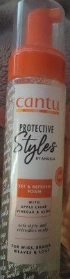 Cantu Protective Style Setting Foam Hair Mousse - 8 Fl Oz : Target