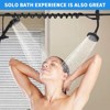 Garvee Dual Shower Head for Couples with Handheld, Tandem Shower System Featuring 6-Spray Modes Handheld & 360° Adjustable Rainfall Showerhead - 2 of 4