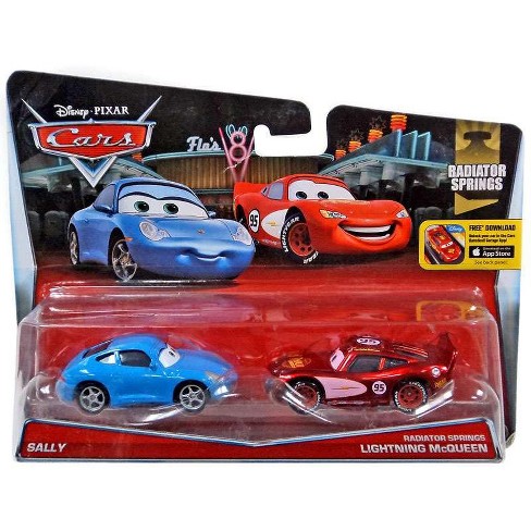 Disney Pixar Cars Sally And Radiator Springs Lightning Mcqueen