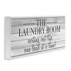 Stupell Industries Laundry Sorting Out Life, 30" x 13" - 3 of 4
