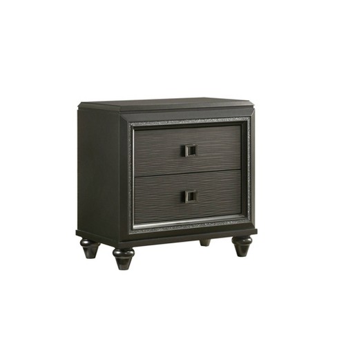 Target deals gray nightstand