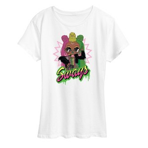 Women's - LOL Surprise! - Sways Spray Paint Short Sleeve Graphic T-Shirt - 1 of 4