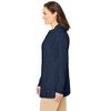 Woman Within Plus Size Long-Sleeve Pointelle Cardigan - 4 of 4