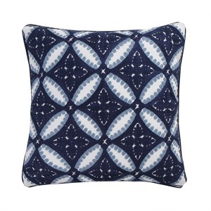 Valentina Crewel Embroidered Pillow - Levtex Home - 1 of 3