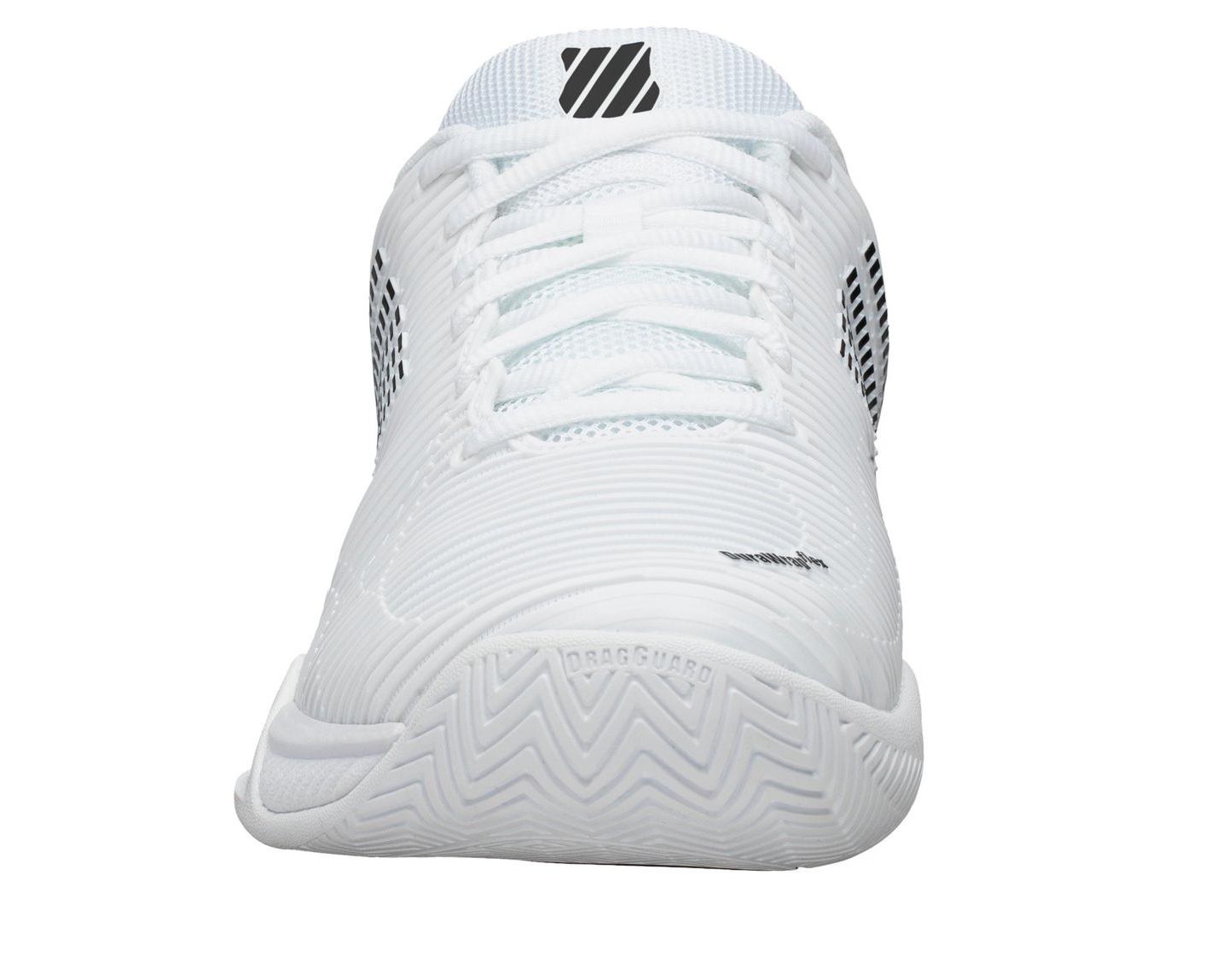 Мужские кроссовки K-Swiss Hypercourt Express 2 Tennis Shoe (White/Black), цвет: Белый — фото 3