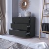 NicBex 3 Drawer Dresser for Bedroom,Modern Style Wooden Drawers with Free Pulls,Dressers for Kids Room,Living Room,Entry and Hallway - image 2 of 4