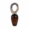 Glass Vase with Mosaic Design, Handcrafted Glam Decorative Accent for Home & Office, Glass Flower Holder for Living Room & Bedroom - 3 of 4