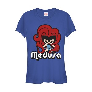 Juniors Womens Marvel Inhumans Medusa Kawaii T-Shirt - 1 of 3