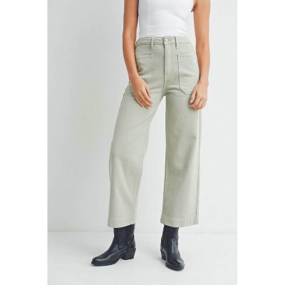 Women's Denim Utility Pants - JUST USA