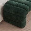 NicBex Armless Ottoman Bench 69.7"Wide Modern Upholstered Entryway Bench Channel Tufted Foot Rest with Wood Frame for Living Room, Entryway - 3 of 4