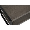 Jofran, Pinnacle Modern Loft Iron and Wood Grey Coffee Table - 4 of 4