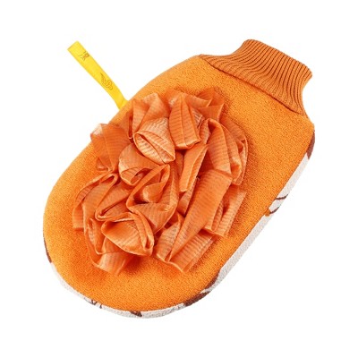Unique Bargains Bath Shower Gloves 8.66"x5.12" 1 Pc